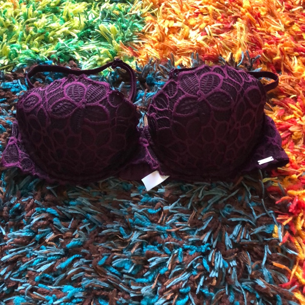 Burgundy Pink! Bra